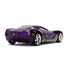 Hollywood Rides Metals Die Cast - DC The Joker (2009 Chevy Corvette Stingray) 1:32 Vehicle (24078) LOW STOCK