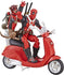 Marvel Legends Ultimate Riders Deadpool Corps 6-Inch Action Figures with Scooter (E4702)