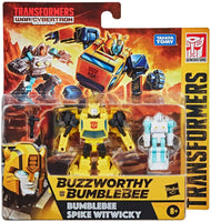 Transformers - War for Cybertron Trilogy - Buzzworthy BumbleBee - BumbleBee & Spike Witwicky (F0926) LOW STOCK