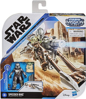 Star Wars - Mission Fleet - The Mandalorian - Battle for the Bounty - Speeder Bike Playset (E9680) LOW STOCK