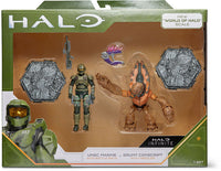 Halo Infinite UNSC Marine w/Battle Rifle & Grunt Conscript w/Needler Action Figures 2-Pack (HLW0010) LOW STOCK