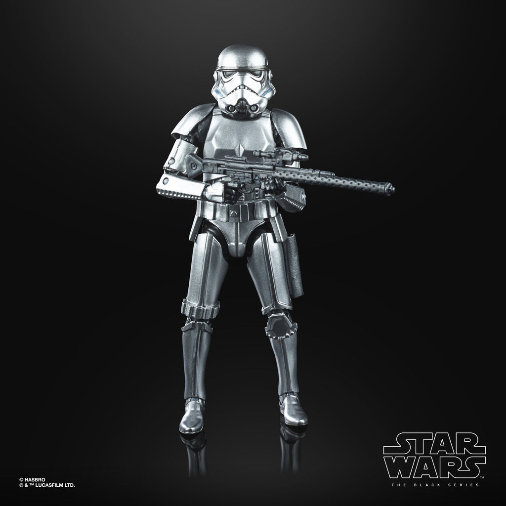 Star Wars - Black Series - Empire Strikes Back 40th - Carbonized Stormtrooper Action Figure (E9923)