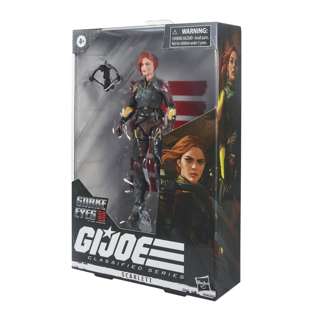 G.I. Joe Classified Series #20 - Snake Eyes: G.I. Joe Origins - Scarlett 6-Inch Action Figure (F0111)