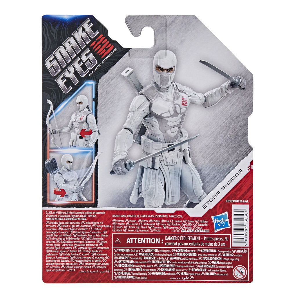 Snake Eyes: G.I. Joe Origins - Storm Shadow Action Figure (F0139) LIMITED QTY IN HAND