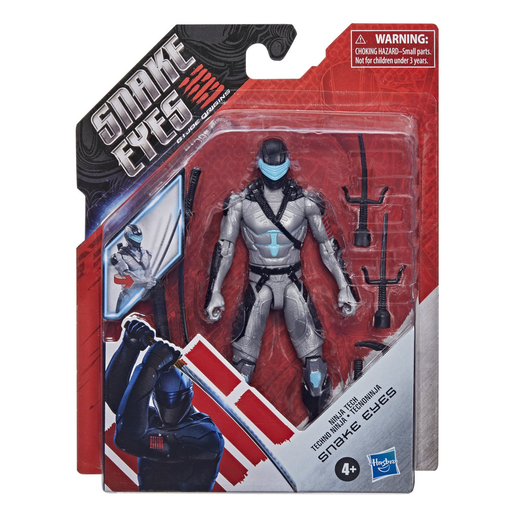 Snake Eyes: G.I. Joe Origins - Ninja Tech Snakes Eyes Action Figure (F0141) LOW STOCK