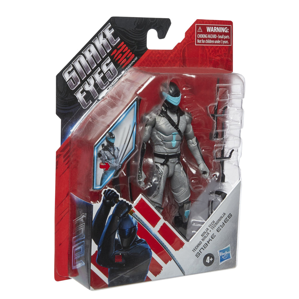 Snake Eyes: G.I. Joe Origins - Ninja Tech Snakes Eyes Action Figure (F0141) LOW STOCK