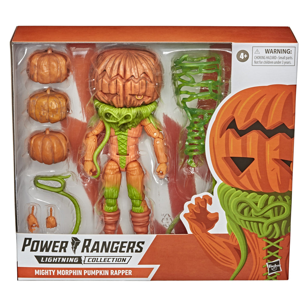 Power Rangers Lightning Collection - Mighty Morphin Pumpkin Rapper Action Figure (F0543) LOW STOCK