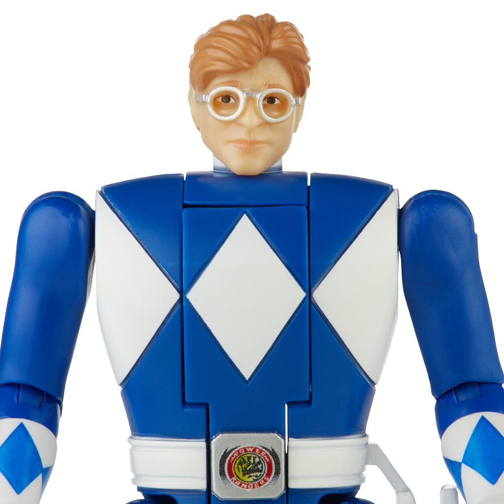 Mighty Morphin Power Rangers - Retro-Morphin Power Rangers - Billy (Blue Ranger) Action Figure (F0545)