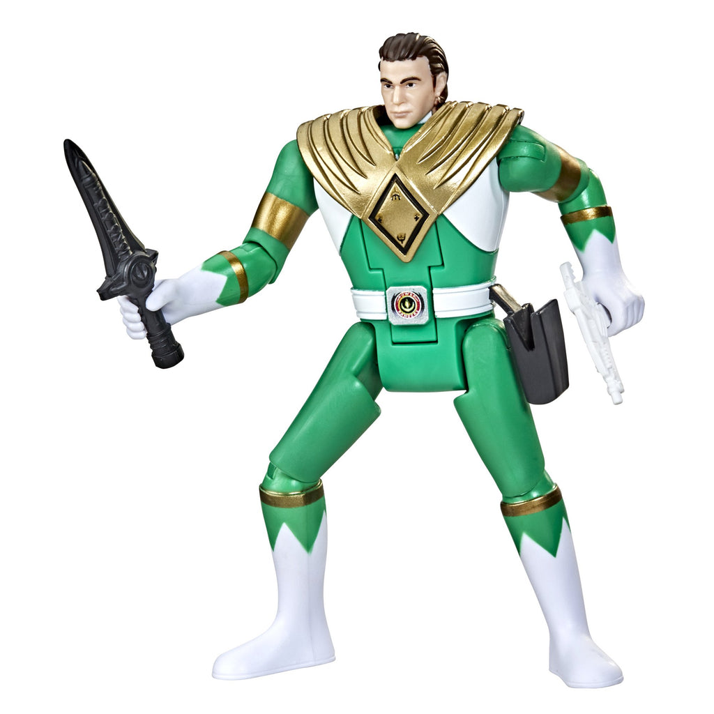 Mighty Morphin Power Rangers - Retro-Morphin Power Rangers - Green Ranger Tommy Action Figure (F0546) LAST ONE!