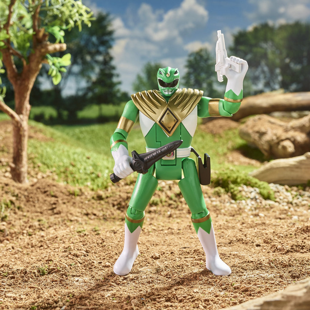 Mighty Morphin Power Rangers - Retro-Morphin Power Rangers - Green Ranger Tommy Action Figure (F0546) LAST ONE!