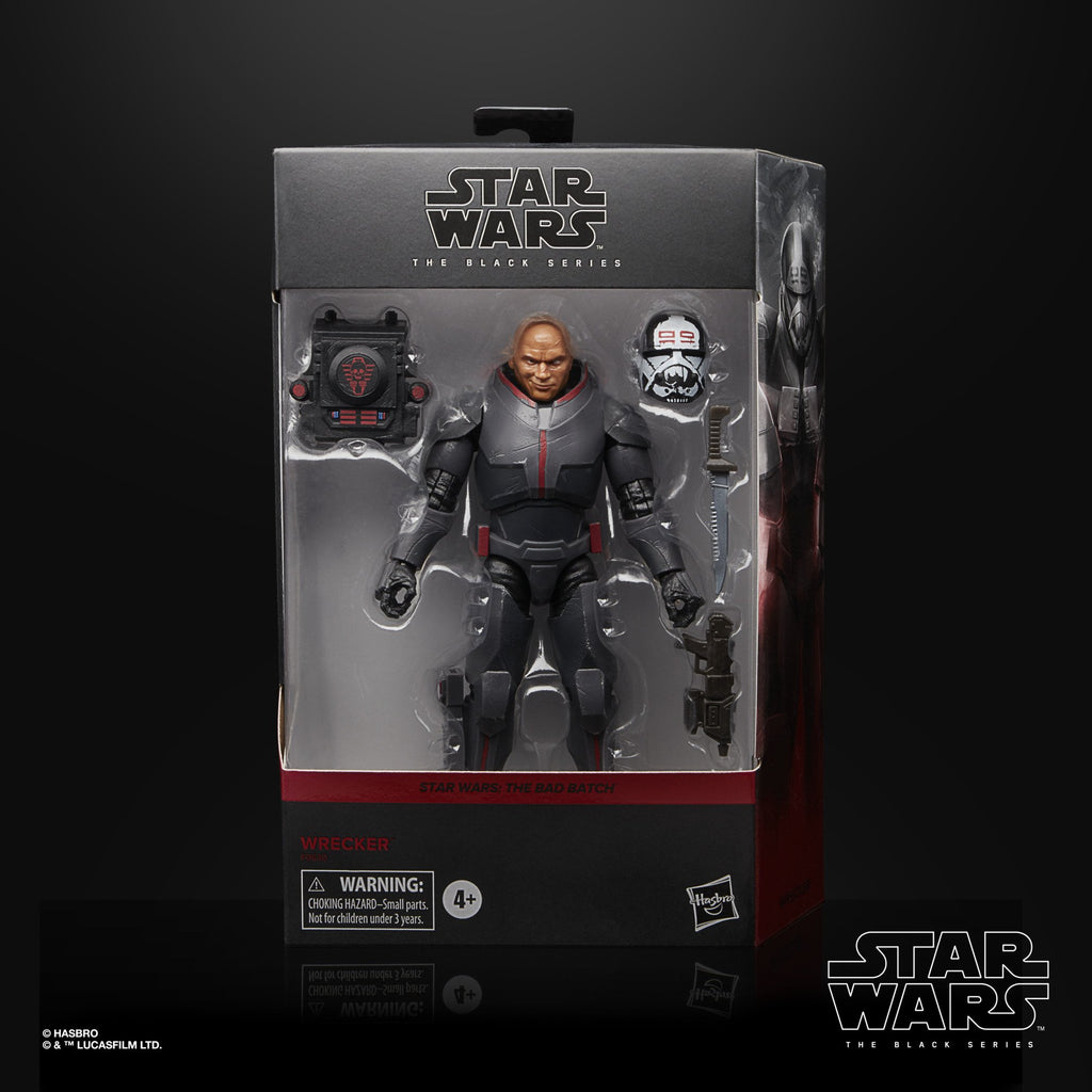 Star Wars: The Black Series - The Bad Batch #05 Wrecker Deluxe Action Figure (F0630)