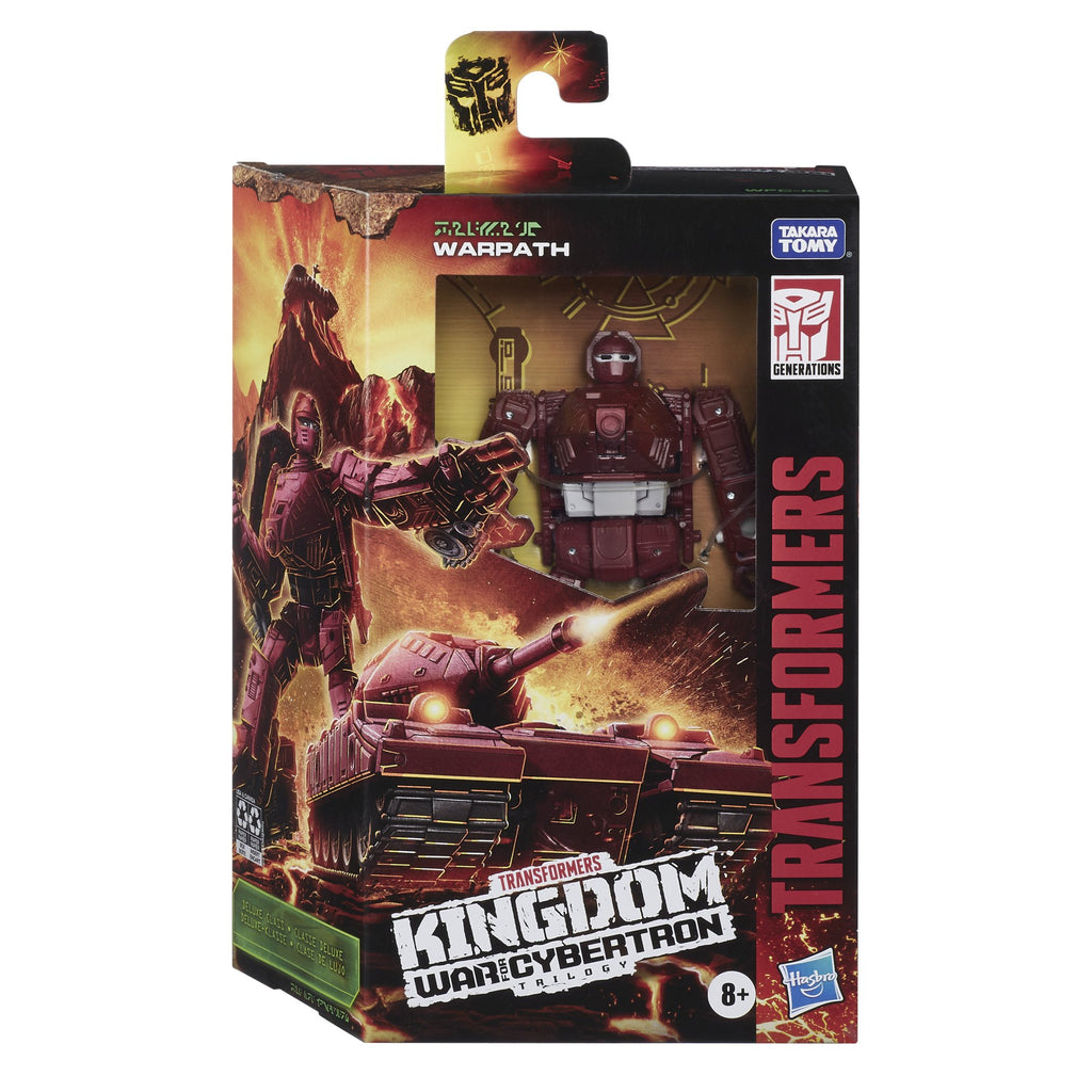 Transformers - War for Cybertron: Kingdom WFC-K6 Warpath Deluxe (F0671) Action Figure LOW STOCK