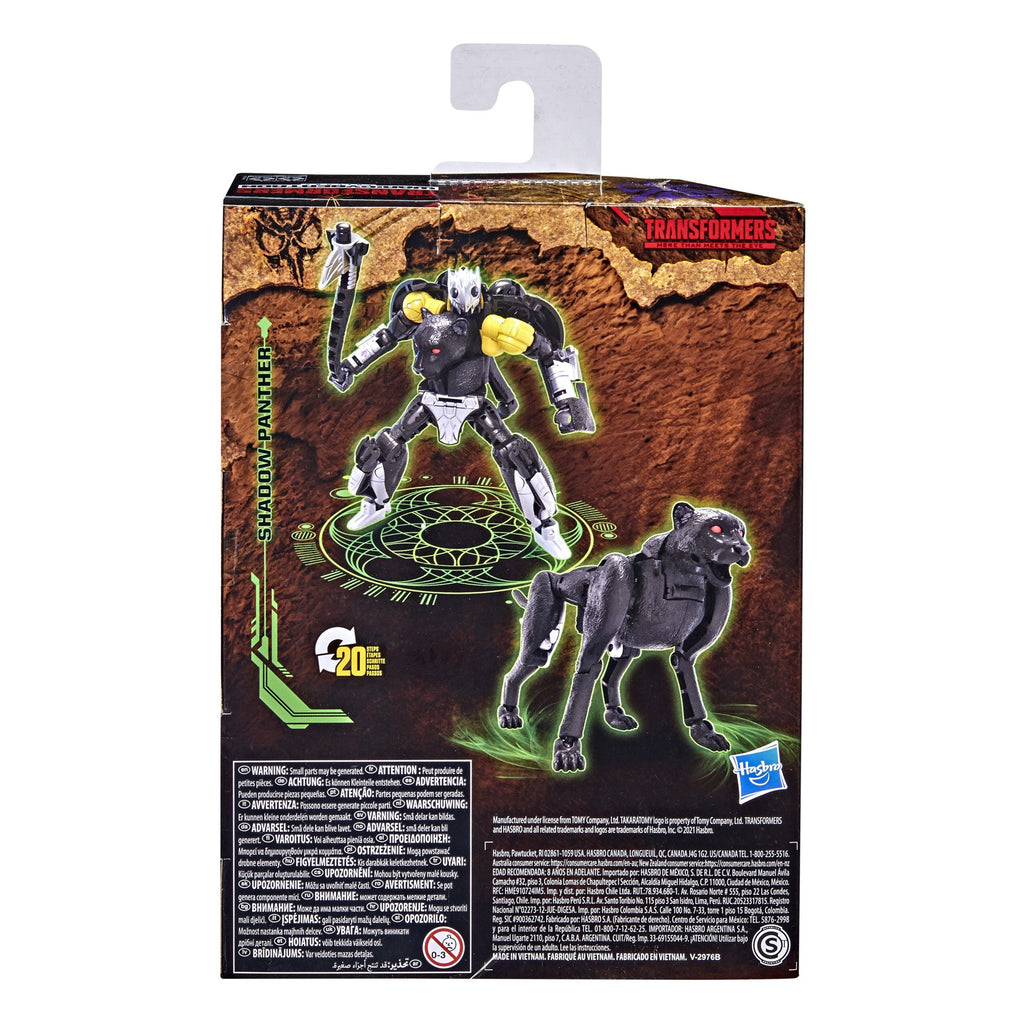 Transformers - War for Cybertron: Kingdom WFC-K31 Deluxe Shadow Panther Action Figure (F0681) LOW STOCK