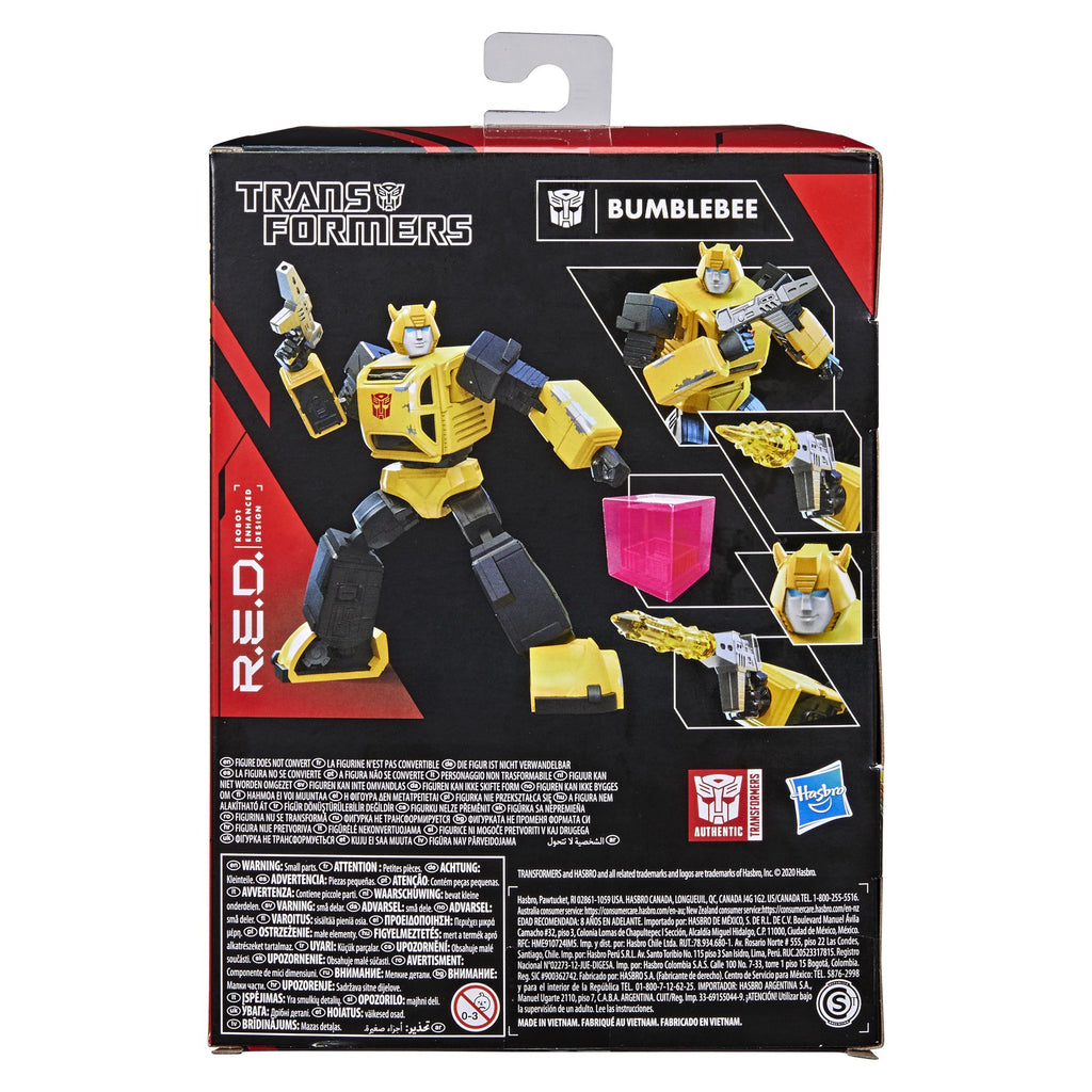 Transformers - R.E.D. [Robot Enhanced Design] - Transformers G1 Bumblebee Action Figure (F0741)