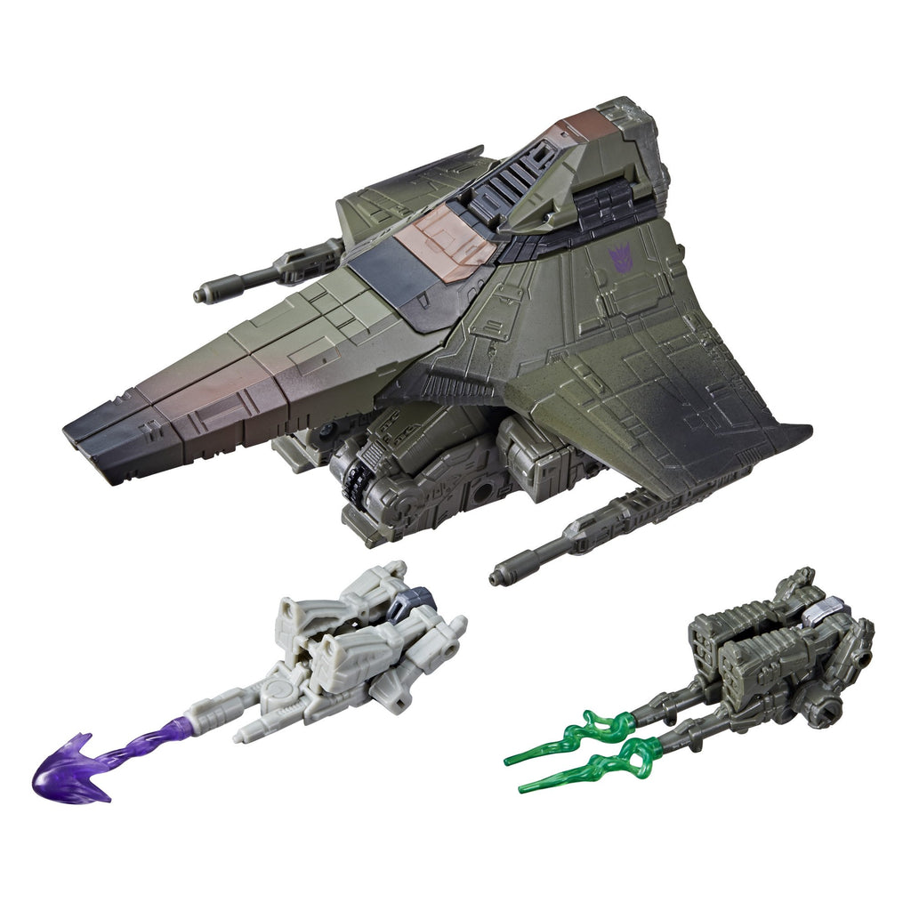 Transformers - War for Cybertron Trilogy Netflix - Decepticon Sparkless Seeker Battle Pack 3 Figures (F0975) LOW STOCK