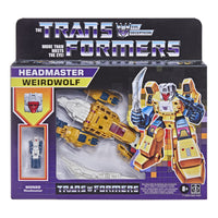 Transformers - Vintage Reissue - Deluxe-Class Headmaster Weirdwolf & Monzo (F1028) Action Figures LOW STOCK