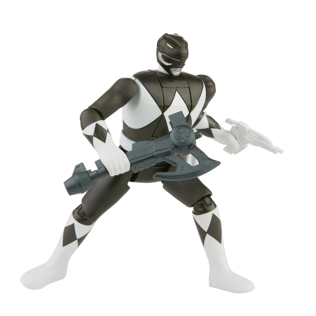 Mighty Morphin Power Rangers - Retro-Morphin Power Rangers - Zack (Black Ranger) Action Figure (F1233)