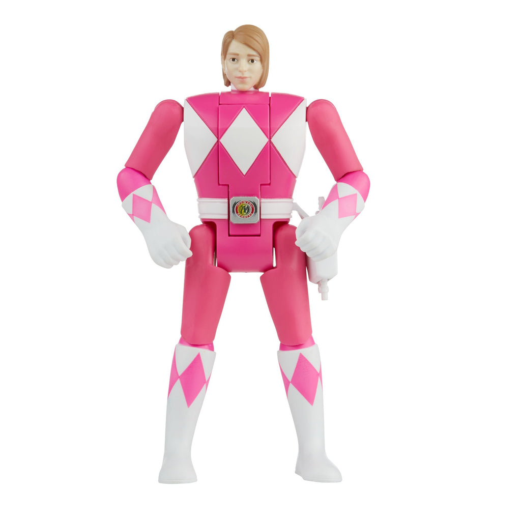 Mighty Morphin Power Rangers - Retro-Morphin Power Rangers - Kimberly (Pink Ranger) Action Figure (F1234) LOW STOCK