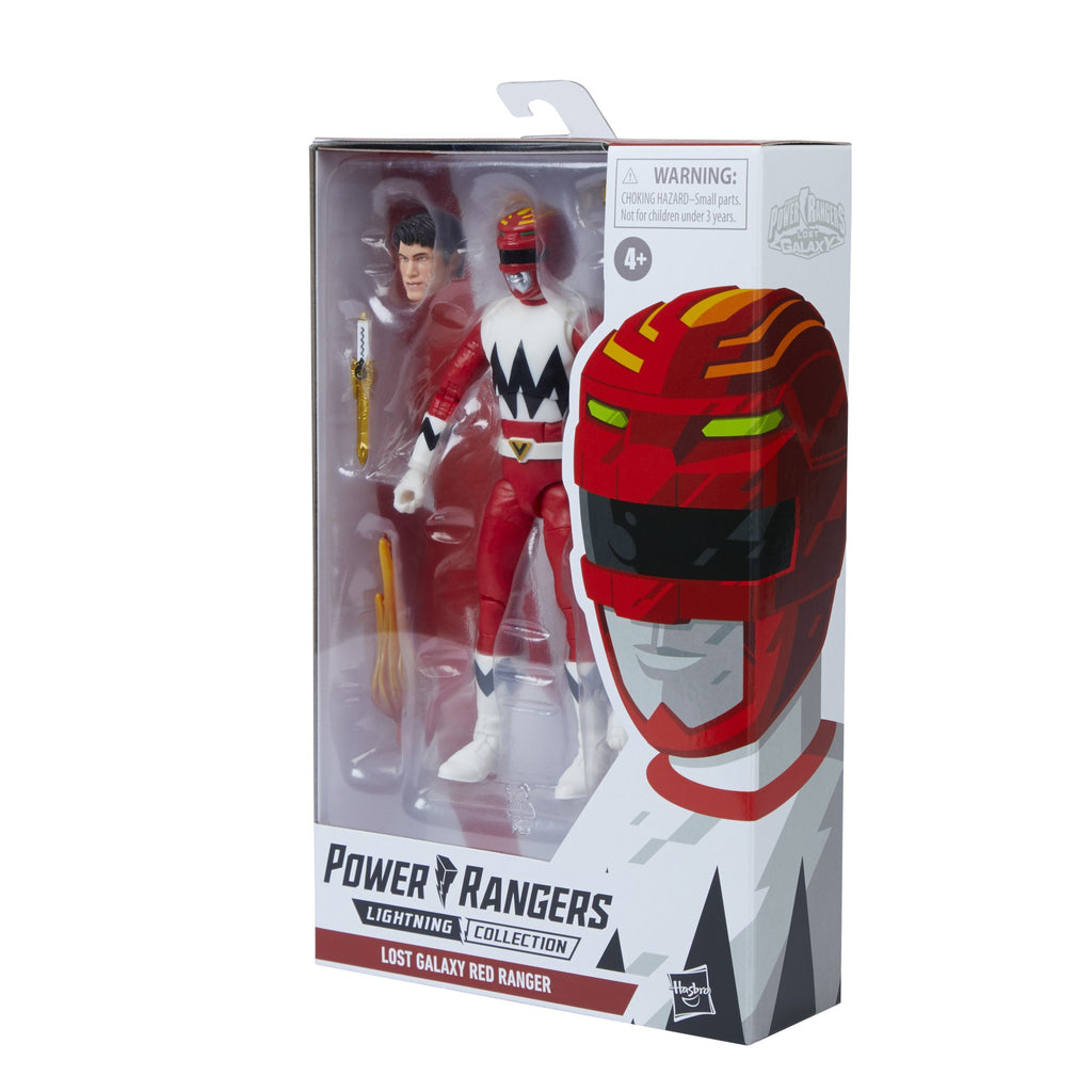 Power Rangers Lightning Collection - Lost Galaxy Red Ranger Action Figure (F1429) LOW STOCK