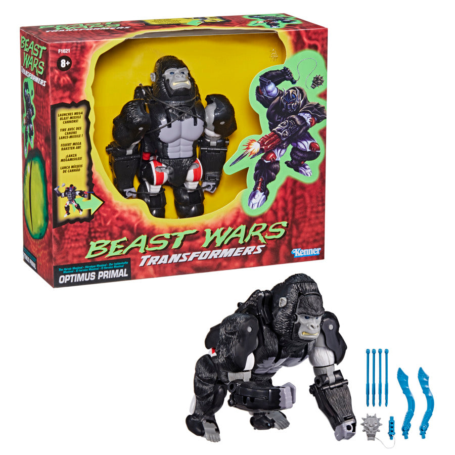 Beast Wars: The Transformers Kenner Vintage Collection - Optimus Primal Exclusive Action Figure (F1621) LOW STOCK