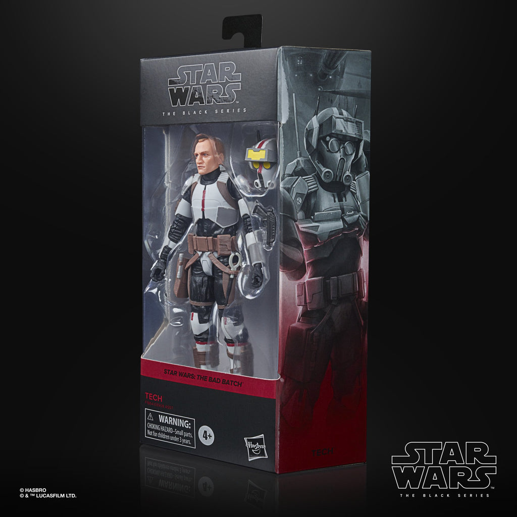 Star Wars: The Black Series - The Bad Batch - Tech Action Figure (F1864) LOW STOCK