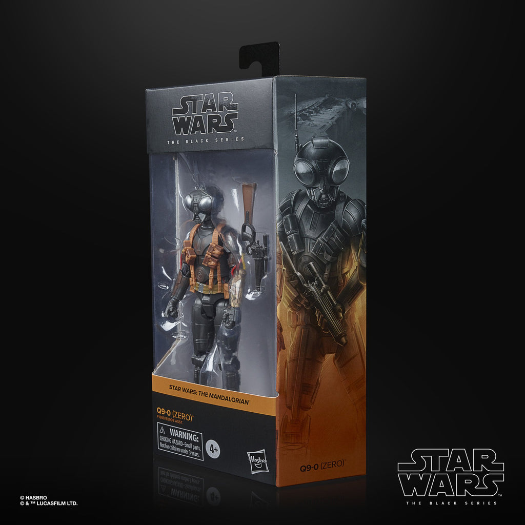 Star Wars: The Black Series - The Mandalorian - Q9-0 (ZERO) Action Figure (F1868) LOW STOCK