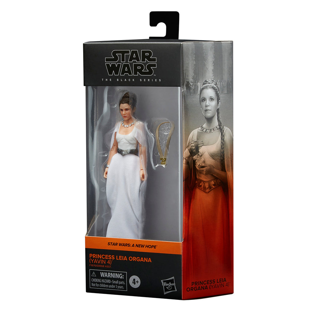 Star Wars The Black Series - A New Hope - Princess Leia Organa (Yavin 4) Action Figure (F1876) LOW STOCK