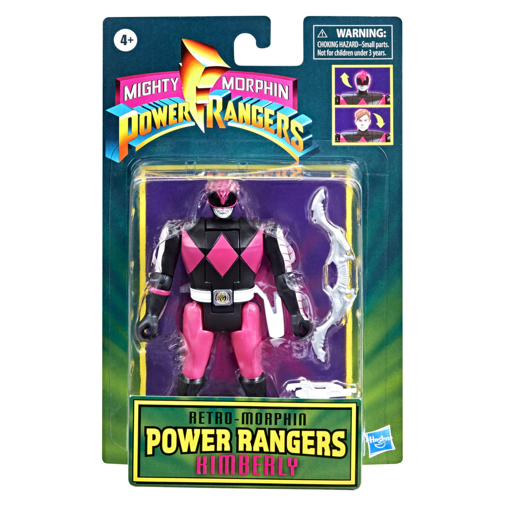 Retro Mighty Morphin Power Rangers - Slayer Kimberly Ranger Action Figure (F2072)