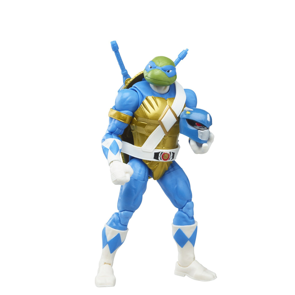 Power Rangers X Teenage Mutant Ninja Turtles Lightning Collection - Morphed Donatello and Morphed Leonardo (F2966) LOW STOCK