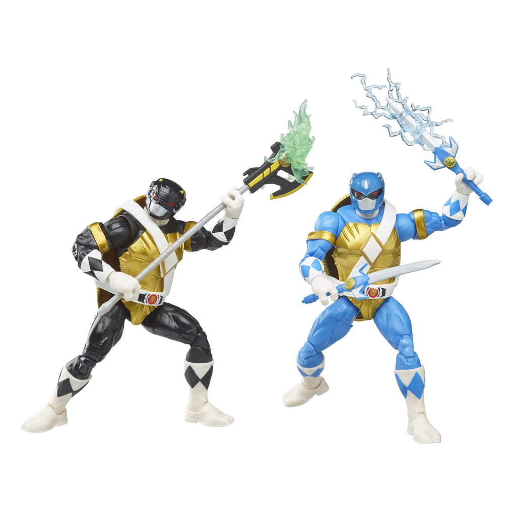 Power Rangers X Teenage Mutant Ninja Turtles Lightning Collection - Morphed Donatello and Morphed Leonardo (F2966) LOW STOCK