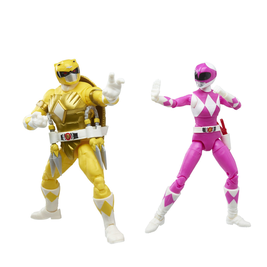 Power Rangers X Teenage Mutant Ninja Turtles Lightning Collection - Morphed Michelangelo and Morphed April O\'Neil (F2967) LAST ONE!