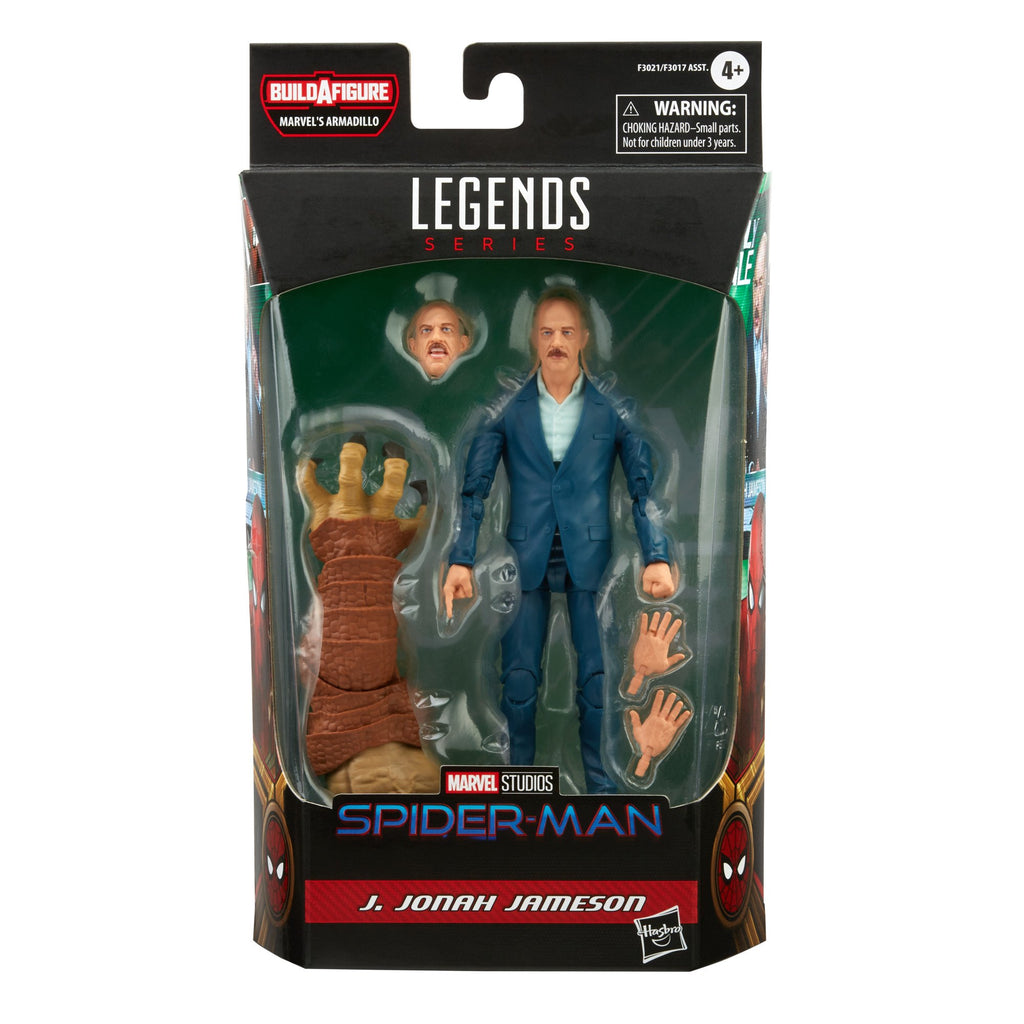 Marvel Legends - Spider-Man (Armadillo BAF) - J. Jonah Jameson Action Figure (F3021)