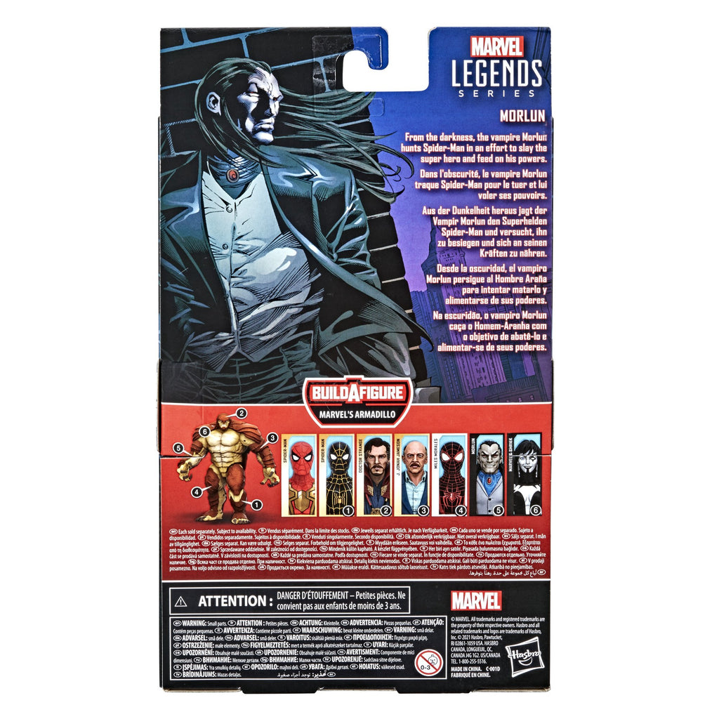 Marvel Legends - Spider-Man (Armadillo BAF) - Morlun Action Figure (F3022)