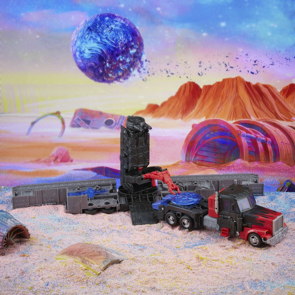 Transformers Generations Legacy - Leader G2 Universe Laser Optimus Prime Action Figure (F3061)