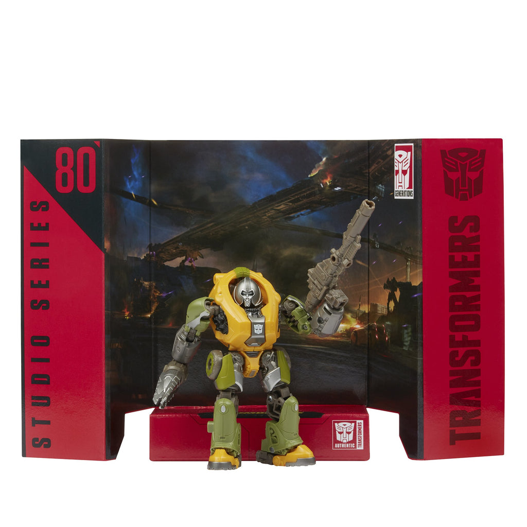 Transformers Studio Series #80 - Bumblebee Movie - Deluxe Class Brawn Action Figure (F3172) LOW STOCK