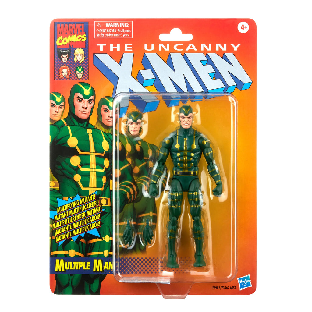 Marvel Legends Retro X-Men Series - Classic Multiple Man 6-Inch Action Figure (F3982) LOW STOCK