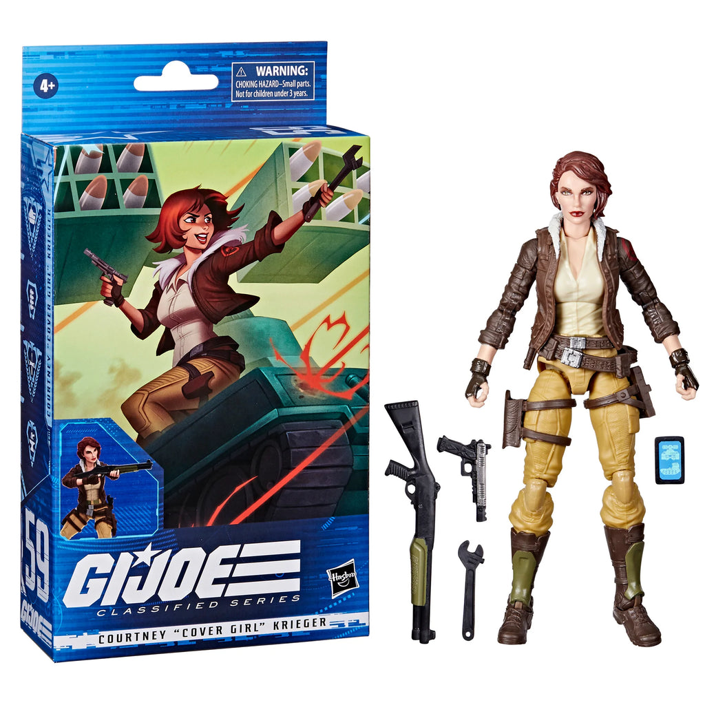 G.I. Joe Classified Series #59 - Courtney Cover Girl Krieger Action Figure (F4031)