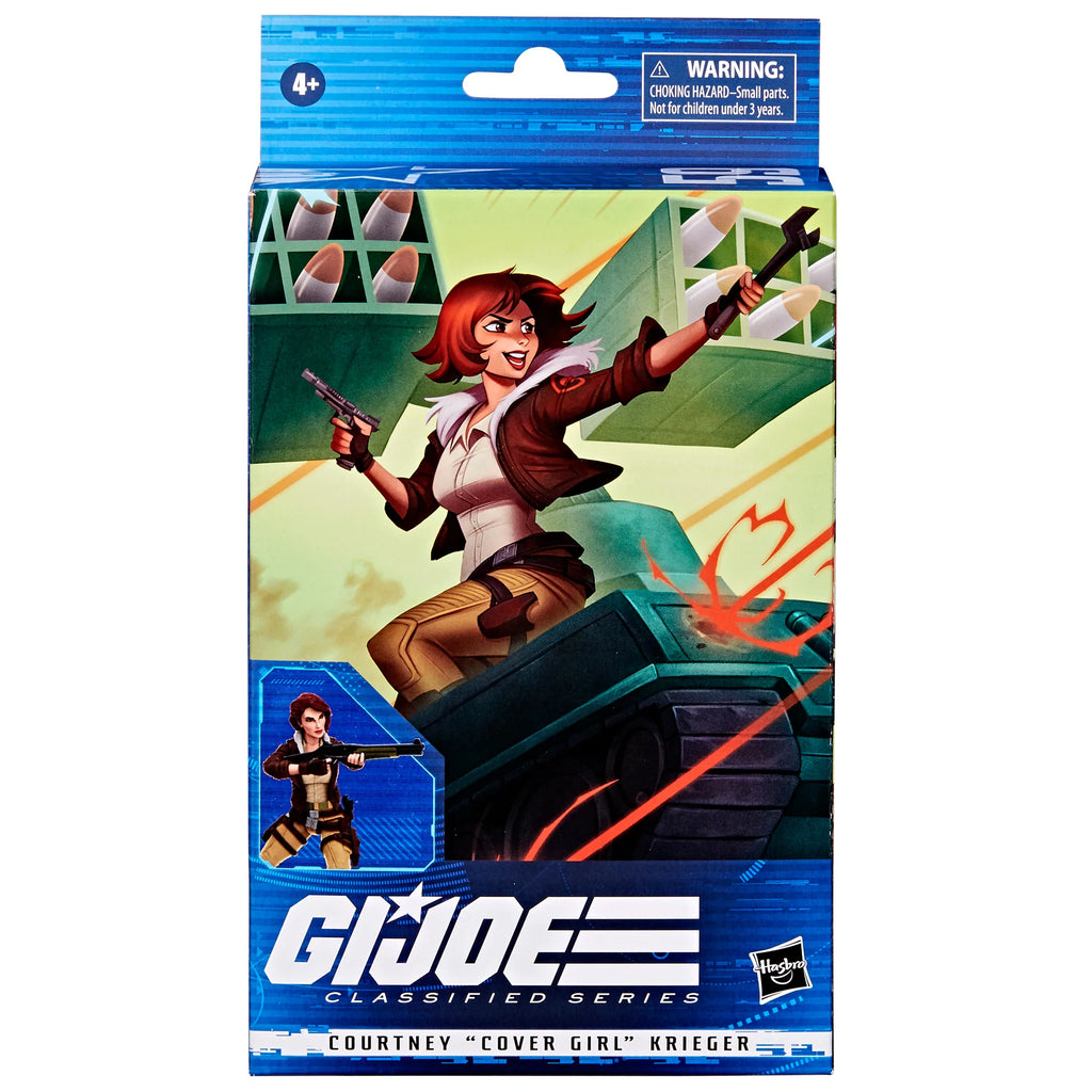 G.I. Joe Classified Series #59 - Courtney Cover Girl Krieger Action Figure (F4031)