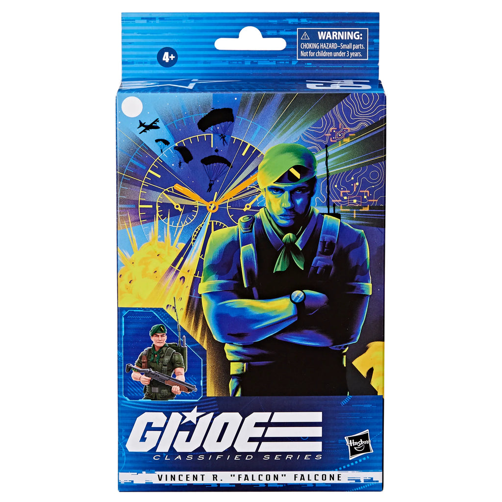 G.I. Joe Classified Series #64 - Vincent R. Falcon Falcone Action Figure (F4035) LOW STOCK
