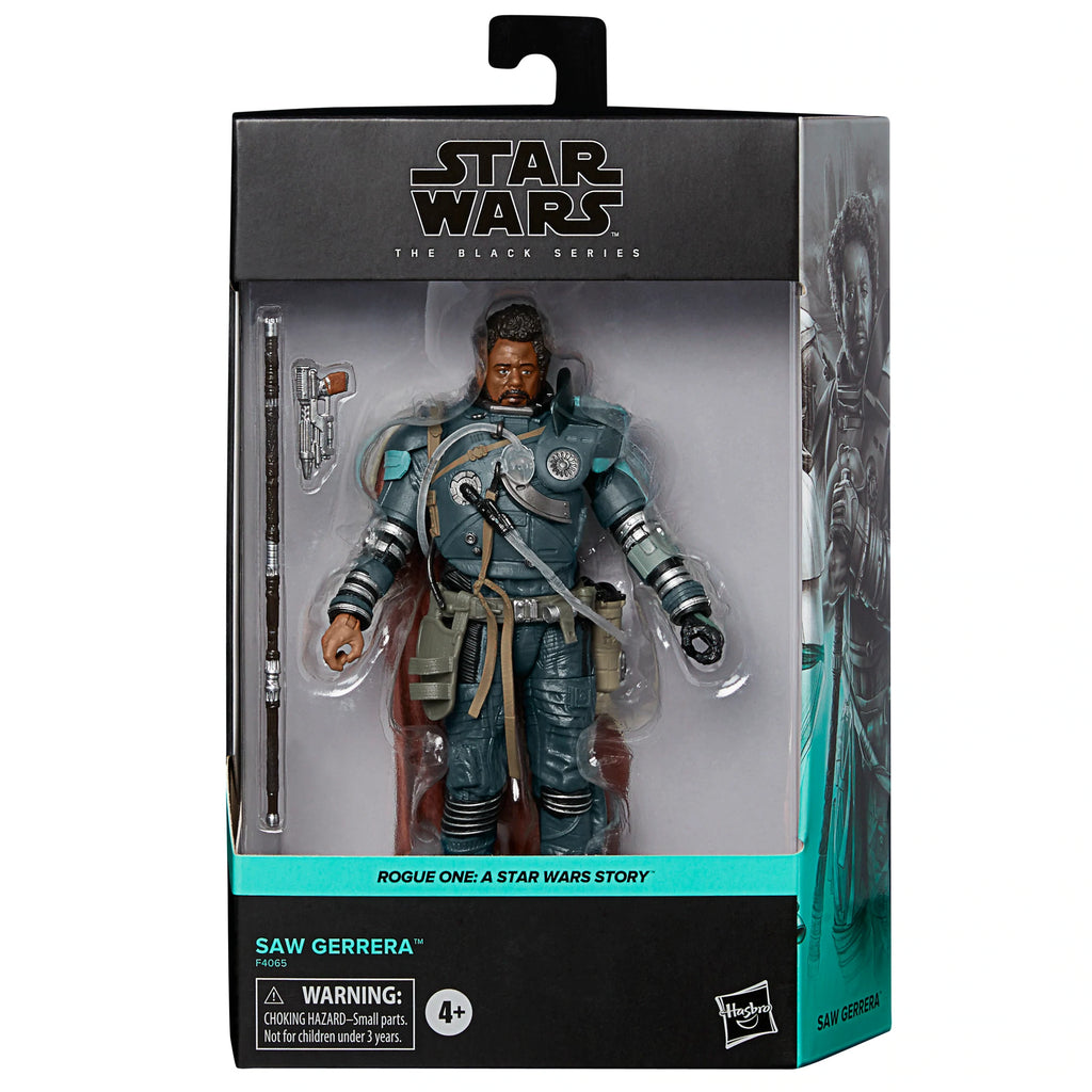 Star Wars: The Black Series - Rogue One: A Star Wars Story - Saw Gerrera Action Figure (F4065) LOW STOCK