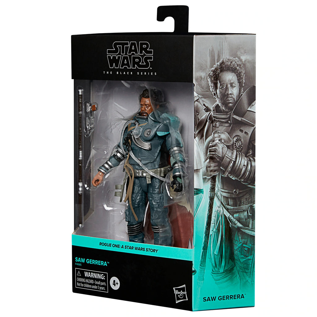 Star Wars: The Black Series - Rogue One: A Star Wars Story - Saw Gerrera Action Figure (F4065) LOW STOCK