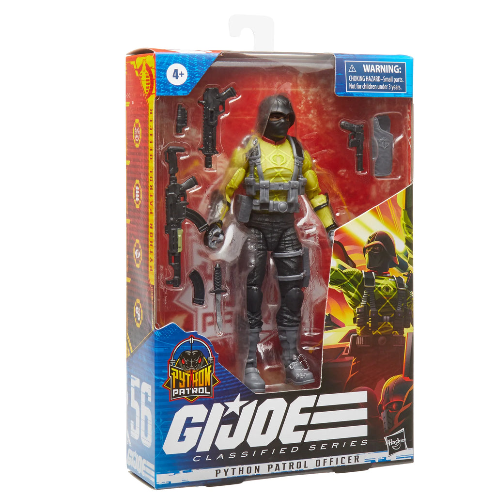 G.I. Joe Classified Series Python Patrol #56 - Python Patrol Officer Exclusive Action Figure (F4758) LAST ONE!