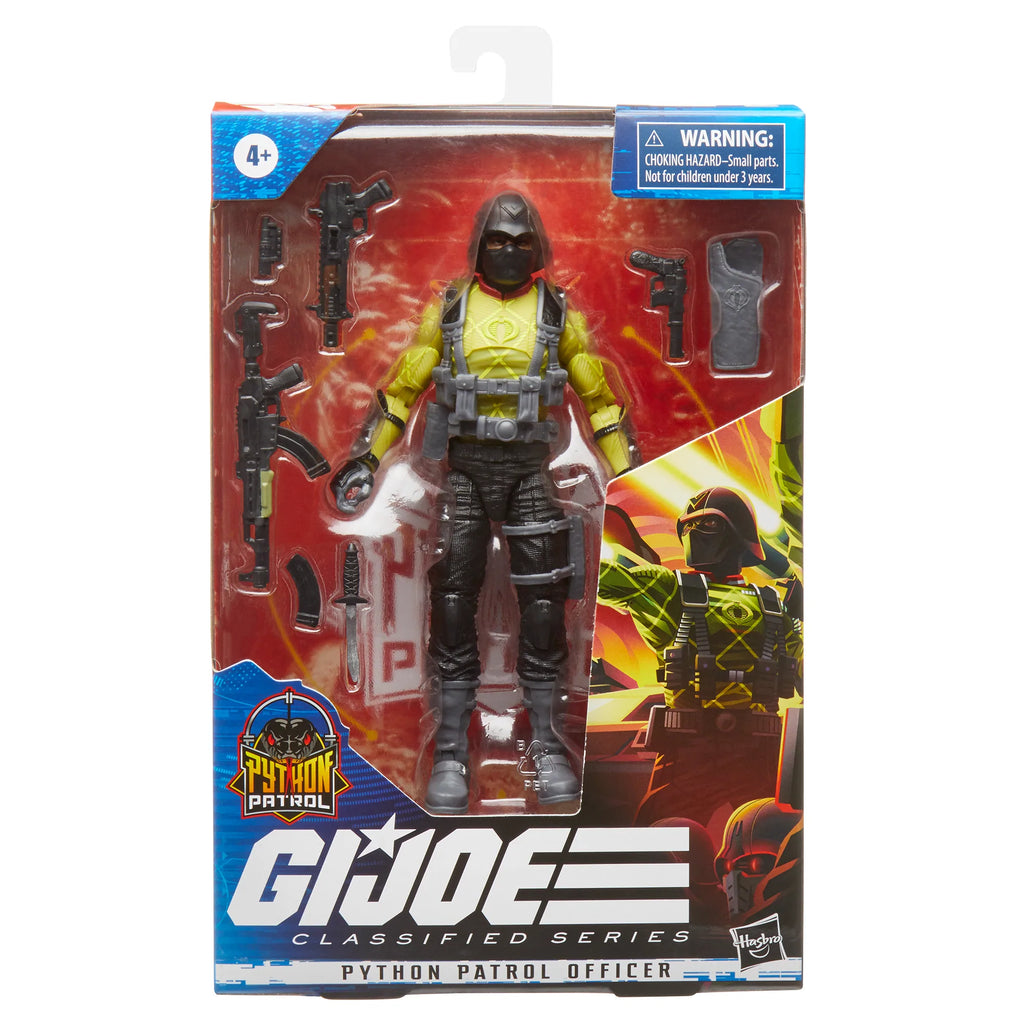 G.I. Joe Classified Series Python Patrol #56 - Python Patrol Officer Exclusive Action Figure (F4758) LAST ONE!