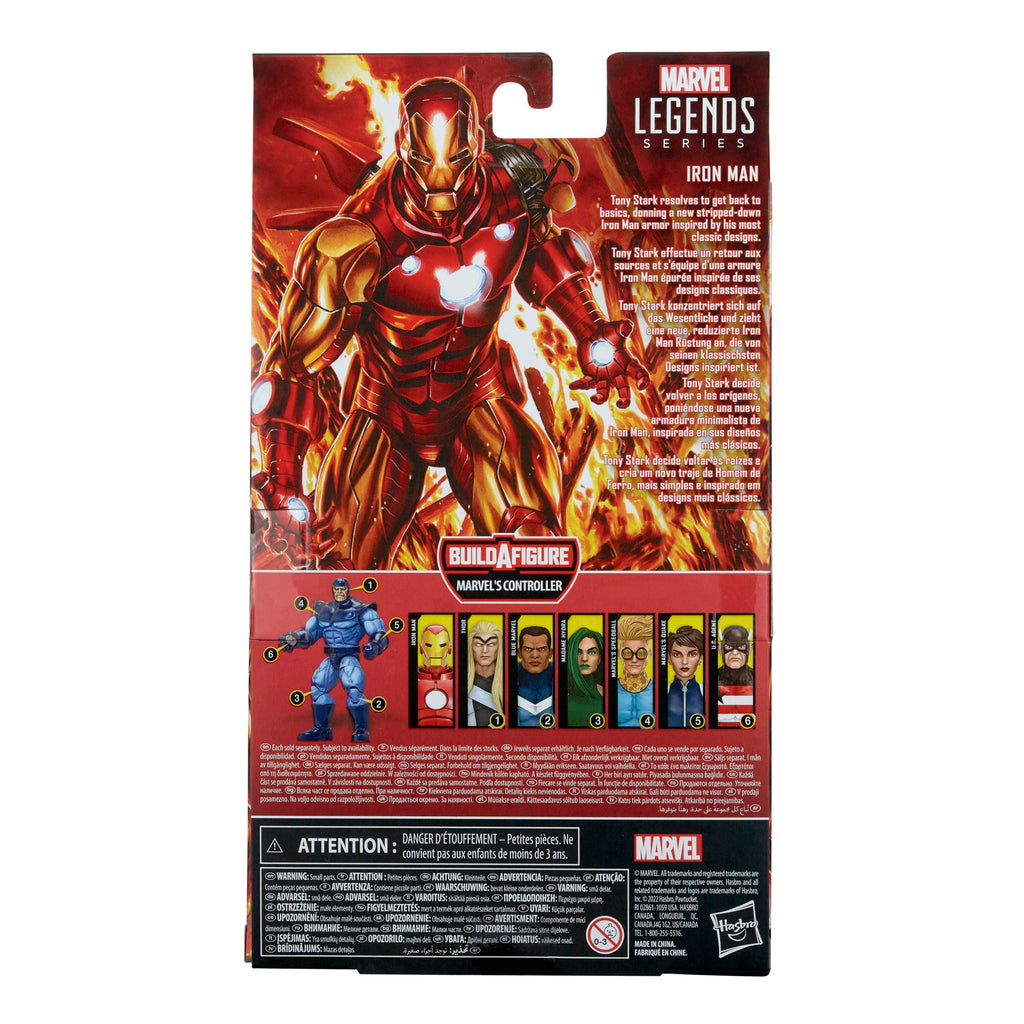 Marvel Legends Avengers Comic Series - Controller BAF - Iron Man (Model 70) Action Figure (F4790) LOW STOCK