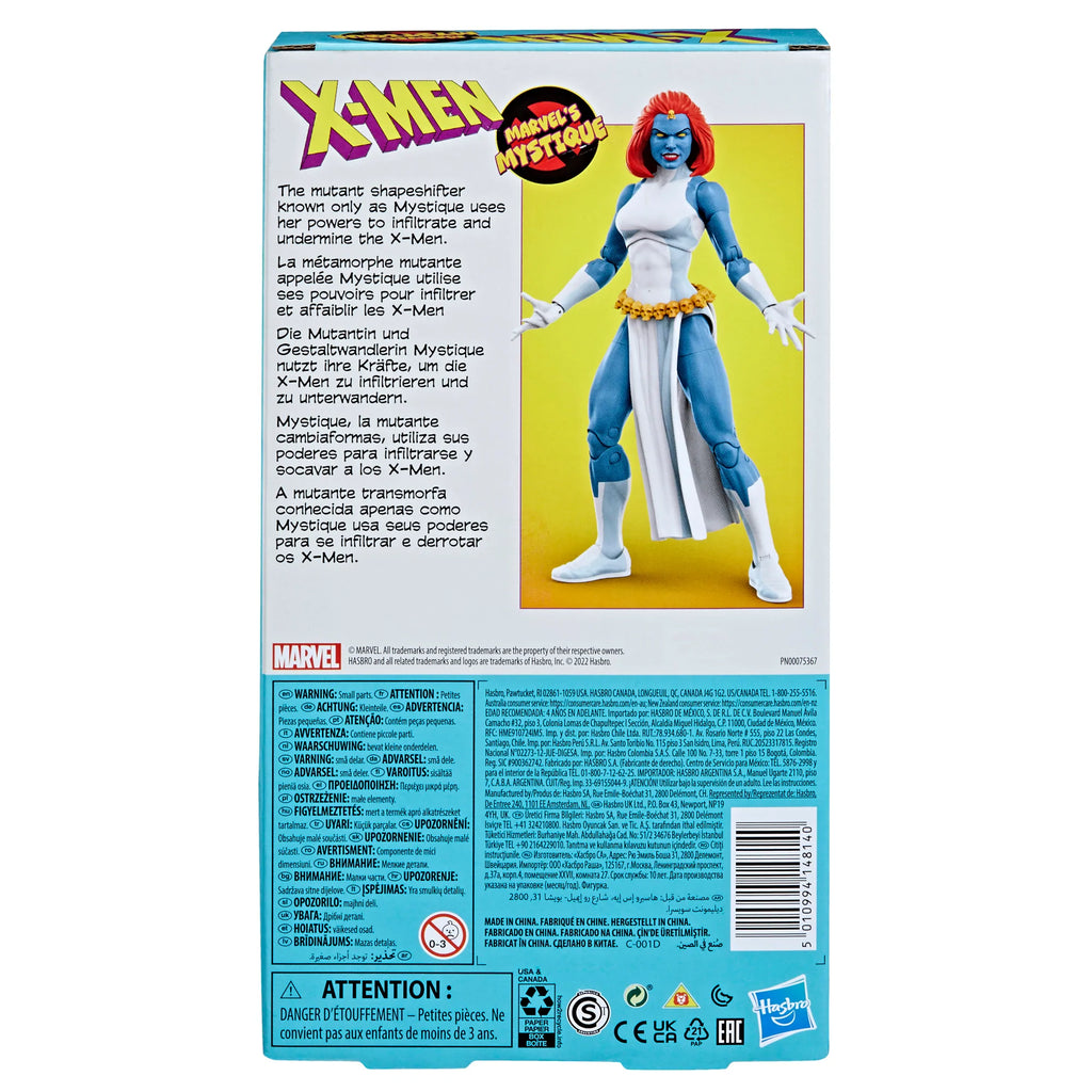 Marvel Legends Series - X-Men 90\'s Animated Cartoon - Marvel\'s Mystique Action Figure (F5435)