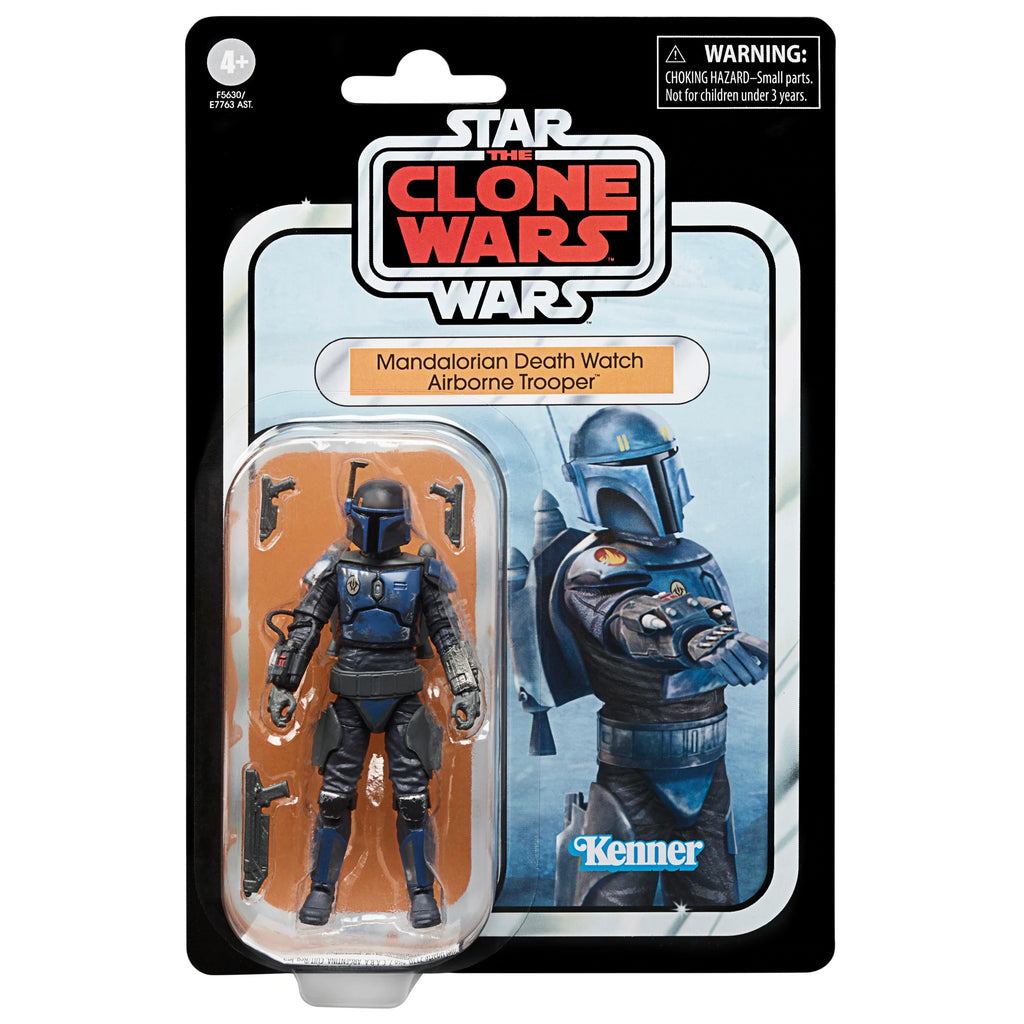 Star Wars: Vintage Collection VC247 Mandalorian Death Watch Airborne Trooper Action Figure (F5630) LOW STOCK