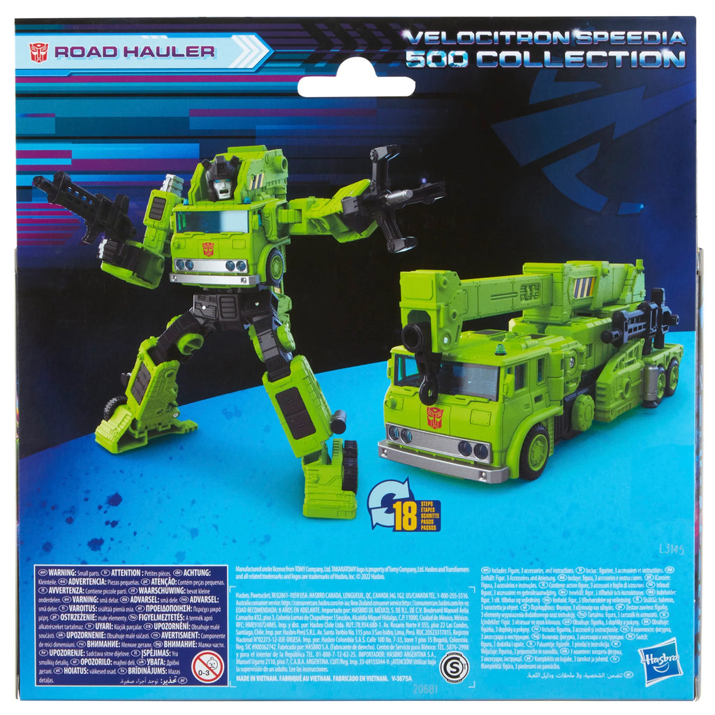 Transformers: Legacy - Velocitron Speedia 500 Collection - Voyager Road Hauler Action Figure (F5762) LOW STOCK