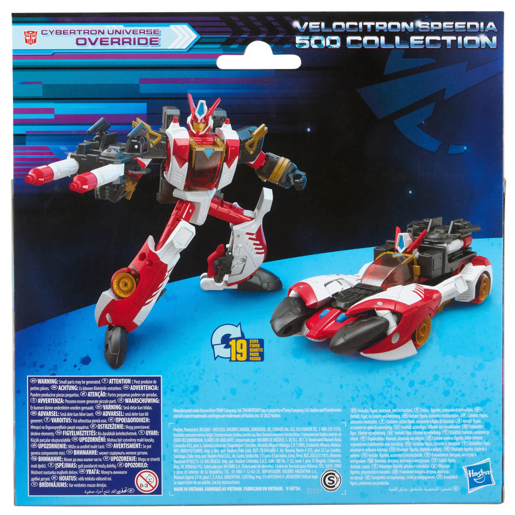 Transformers: Legacy - Velocitron Speedia 500 Collection - Voyager Cybertron Universe Override F5763 LAST ONE!