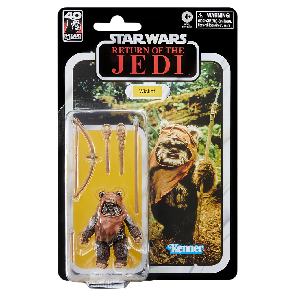 Star Wars: The Black Series - Return of the Jedi (40th) - Wicket Action Figure (F7050)
