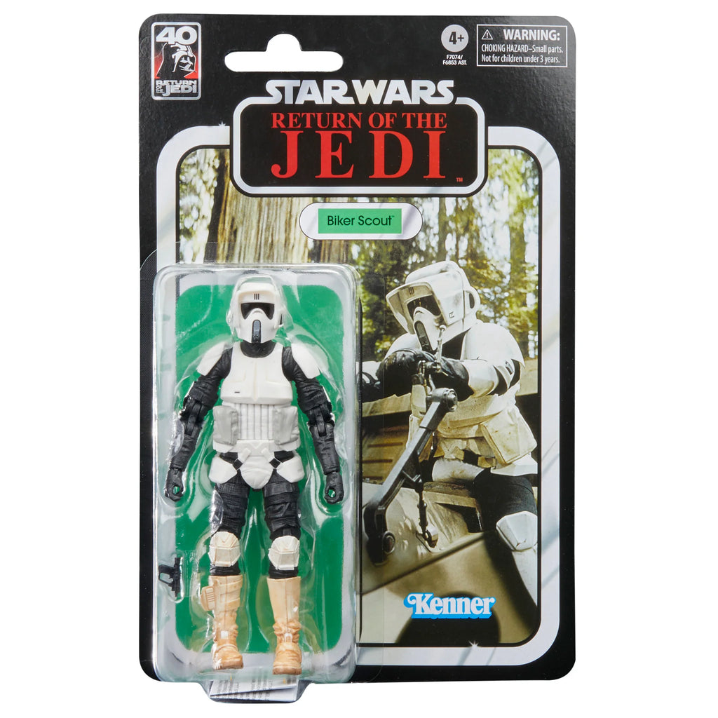 Star Wars: The Black Series - Return of the Jedi (40th) - Biker Scout Action Figure (F7074)